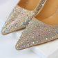 talons hauts pour femmes Chaussures or noir élégant mariage