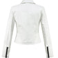 veste cuir- femme- look punk et streetwear